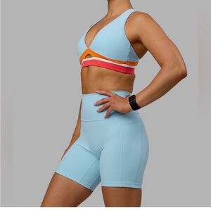 Sky Blue Women's Sports Bra XS